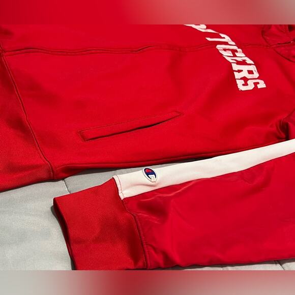 WOMENS CHAMPION RUTGERS UNIVERSITY FULL ZIP JACKET SIZE XL - Picture 3 of 5